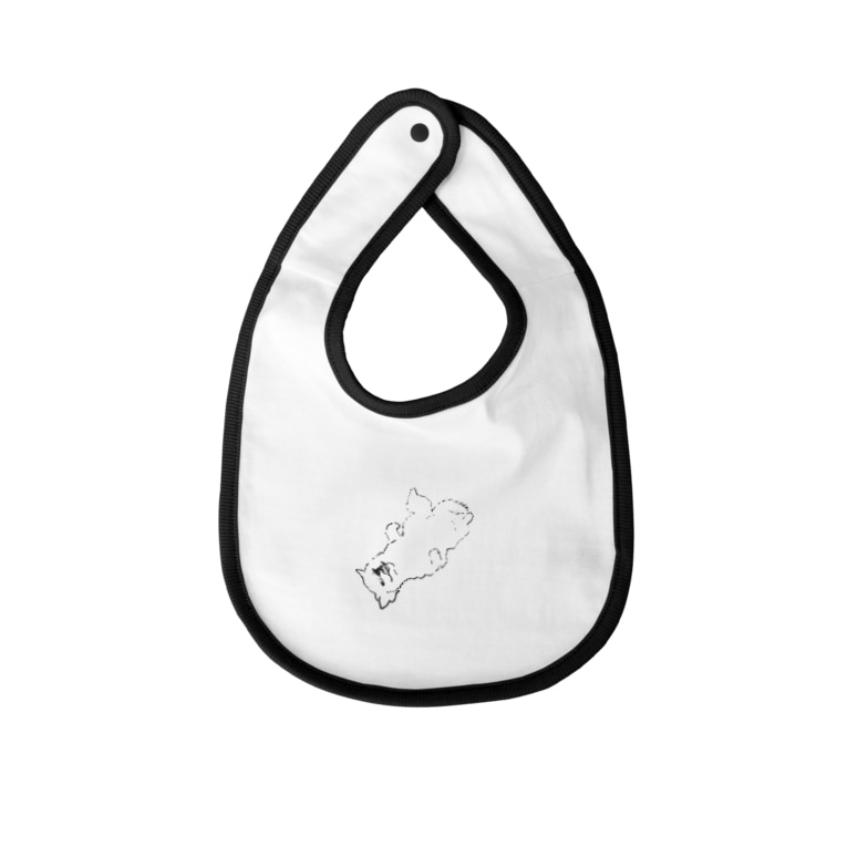 腹を見せながらも絶対に服従しねえぞという強い意志を持った犬 Ambervacancesのベイビービブ通販 Suzuri スズリ