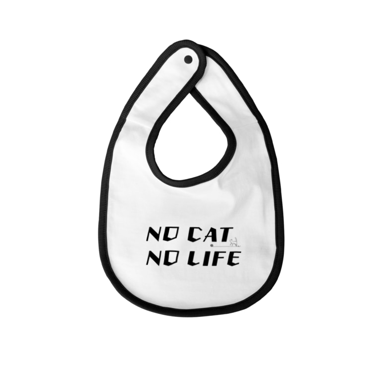 No Cat No Life 猫がいないと生きていけない 黒猫工房 Kuronekokoubou のベイビービブ通販 Suzuri スズリ