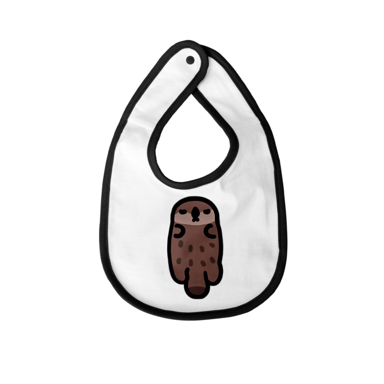 お子ラッコ おねむ へきらっこ Hekirakko のベイビービブ通販 Suzuri スズリ