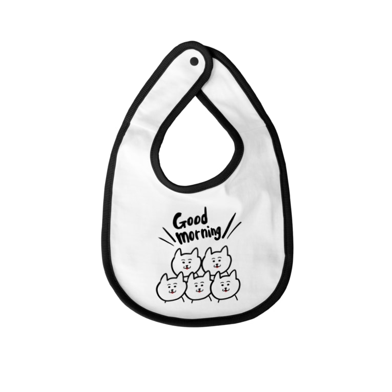 5匹のグッドモーニングねこ けちゃっぷごはんのお店 Ketchup Gohan のベイビービブ通販 Suzuri スズリ 5匹のグッドモーニングねこ けちゃっぷごはんのお店 Ketchup Gohan のベイビービブ通販 Suzuri スズリ