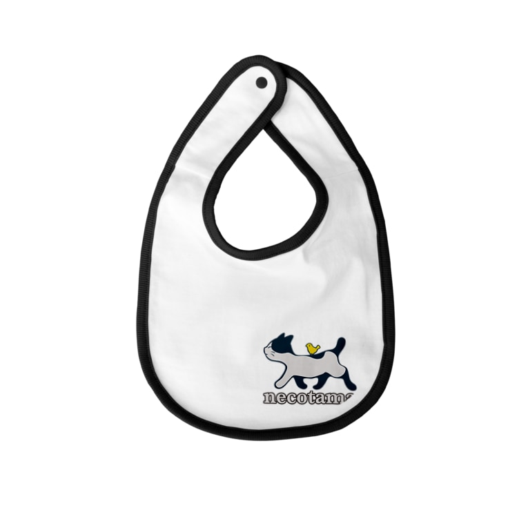ネコたま散歩 Baby Bibs By 猫式玉々会社 Necotamacorp Suzuri ネコたま散歩 Baby Bibs By 猫式玉々会社 Necotamacorp Suzuri