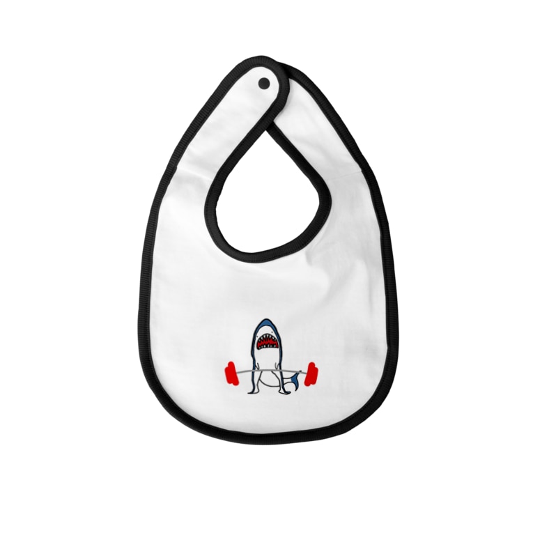 ゆるトレ デッドリフト スクアーロ Baby Bibs By かいと Kaito3029 Suzuri ゆるトレ デッドリフト スクアーロ Baby Bibs By かいと Kaito3029 Suzuri