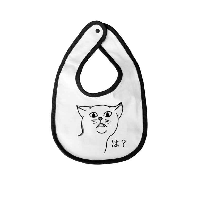 可愛くない猫 思う屋 Raonenko のベイビービブ通販 Suzuri スズリ 可愛くない猫 思う屋 Raonenko のベイビービブ通販 Suzuri スズリ