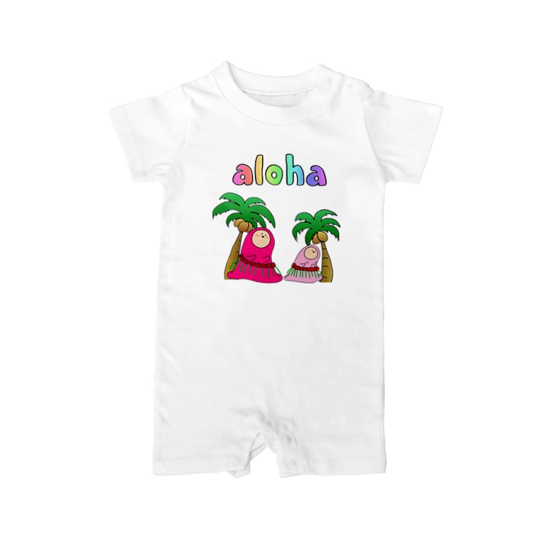 Aloha アロハ フトンナメクジ Futonnamekuji のベイビーロンパース通販 Suzuri スズリ Aloha アロハ フトンナメクジ Futonnamekuji のベイビーロンパース通販 Suzuri スズリ