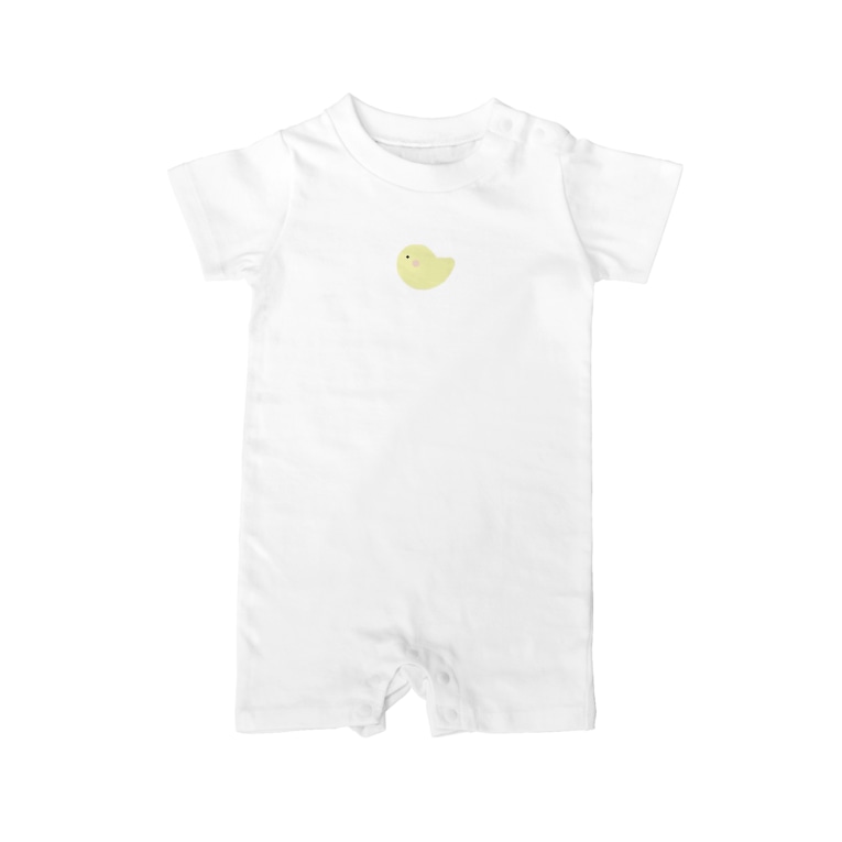 ピヨ子 Baby Rompers By Saki屋 Sakiya Suzuri ピヨ子 Baby Rompers By Saki屋 Sakiya Suzuri