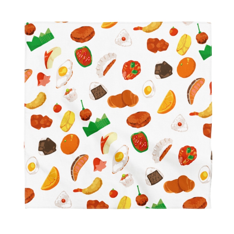 お弁当のおかず にらんせい屋 Res のバンダナ通販 Suzuri スズリ