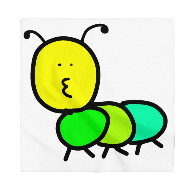 どこかで見たことあるイモムシ ゆるすぎる落書き Myfree 100se のバンダナ通販 Suzuri スズリ どこかで見たことあるイモムシ ゆるすぎる落書き Myfree 100se のバンダナ通販 Suzuri スズリ