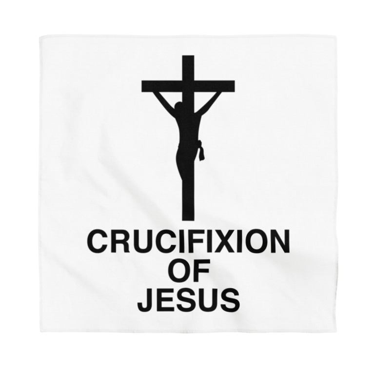 Crucifixion Of Jesus キリストの磔刑 Dripped Dripped のバンダナ通販 Suzuri スズリ