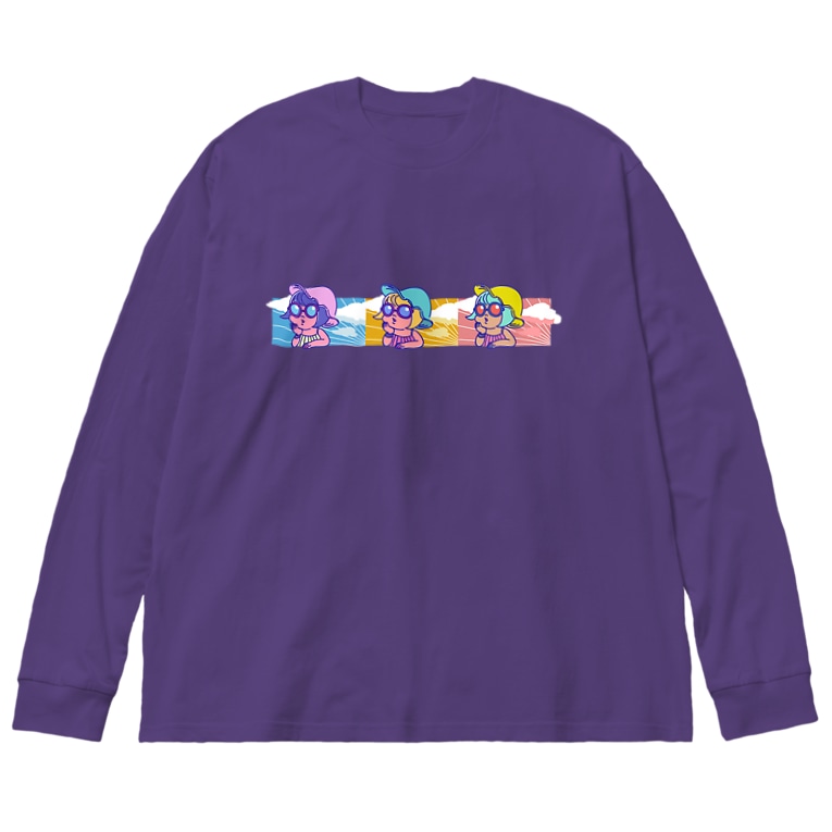 お洒落に憧れる女の子たち Agoa Agoa3024 のビッグシルエットロングスリーブtシャツ通販 Suzuri スズリ