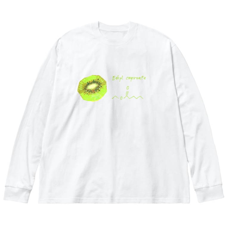 エチルカプロエート そらまめ Knp Drawing のビッグシルエットロングスリーブtシャツ通販 Suzuri スズリ