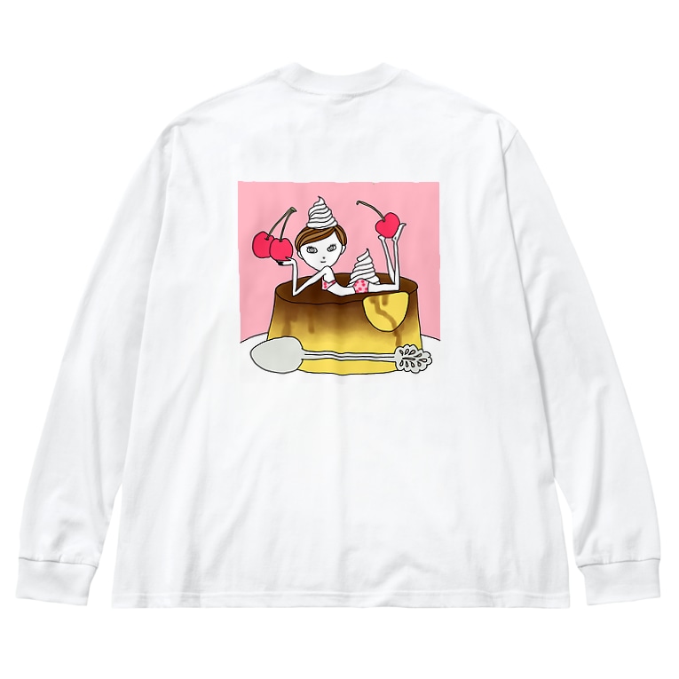 Cherryプリンガール Sinoop2 Store Sino Mihara のビッグシルエットロングスリーブtシャツ通販 Suzuri スズリ Cherryプリンガール Sinoop2 Store Sino Mihara のビッグシルエットロングスリーブtシャツ通販 Suzuri スズリ