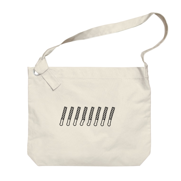 ペンライト ボーダー サトウ Yskmyangel のビッグショルダーバッグ通販 Suzuri スズリ