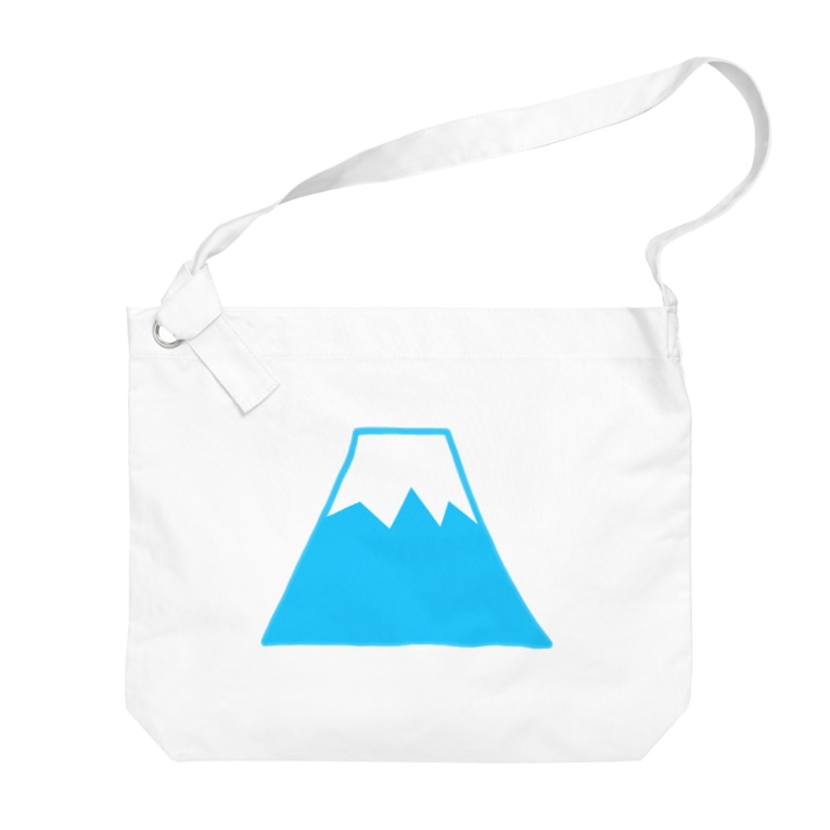 フッジサーン Big Shoulder Bags By Chobi Shop Chobipop Suzuri フッジサーン Big Shoulder Bags By Chobi Shop Chobipop Suzuri