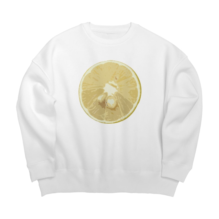 Lemon レモン輪切り Noritamaのビッグシルエットスウェット通販 Suzuri スズリ
