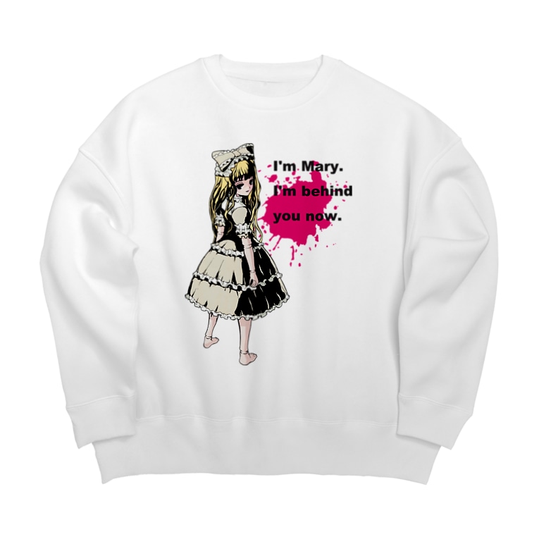 病みかわいいゴシックホラーデザイン Doll Splatte Mary Hinai Shop Hinai のビッグシルエットスウェット通販 Suzuri スズリ 病みかわいいゴシックホラーデザイン Doll Splatte Mary Hinai Shop Hinai のビッグシルエットスウェット通販 Suzuri スズリ