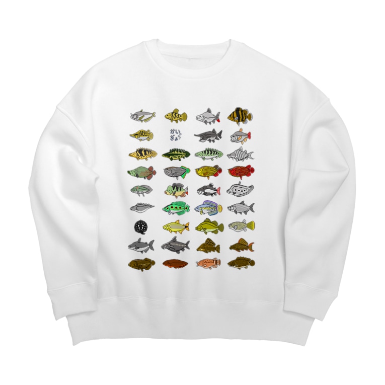 ドット絵怪魚 華廠楼 Kashowro のビッグシルエットスウェット通販 Suzuri スズリ ドット絵怪魚 華廠楼 Kashowro のビッグシルエットスウェット通販 Suzuri スズリ