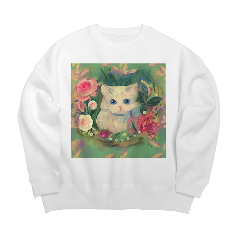 ラグドール子猫と薔薇と枯葉のロマンチックなイラスト Norima 39 S Shop Norima のビッグシルエットスウェット通販 Suzuri スズリ ラグドール子猫と薔薇と枯葉のロマンチックなイラスト Norima 39 S Shop Norima のビッグシルエットスウェット通販 Suzuri スズリ