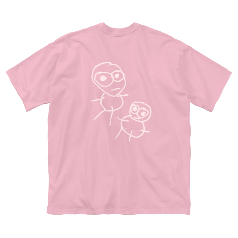 こどもが描いた絵の服 ぽにぽに通信ショップ Poniponi Mum のビッグシルエットtシャツ通販 Suzuri スズリ