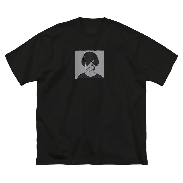 煙草の女の子 喫煙所 Take Take のビッグシルエットtシャツ通販 Suzuri スズリ 煙草の女の子 喫煙所 Take Take のビッグシルエットtシャツ通販 Suzuri スズリ