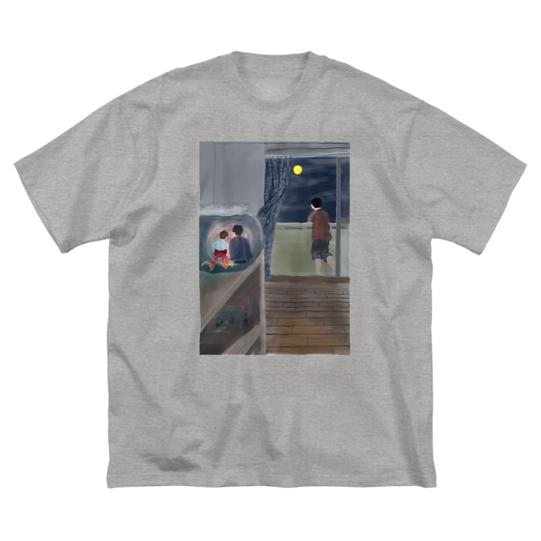 浴衣と金魚 涙風 るいかぜ Bookworm Again のビッグシルエットtシャツ通販 Suzuri スズリ 浴衣と金魚 涙風 るいかぜ Bookworm Again のビッグシルエットtシャツ通販 Suzuri スズリ