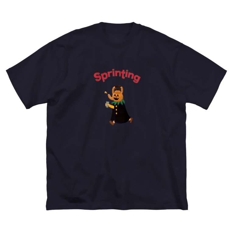 全力疾走むぎ茶くん お化けのお花屋アメリカ店 Bontheworld のビッグシルエットtシャツ通販 Suzuri スズリ 全力疾走むぎ茶くん お化けのお花屋アメリカ店 Bontheworld のビッグシルエットtシャツ通販 Suzuri スズリ