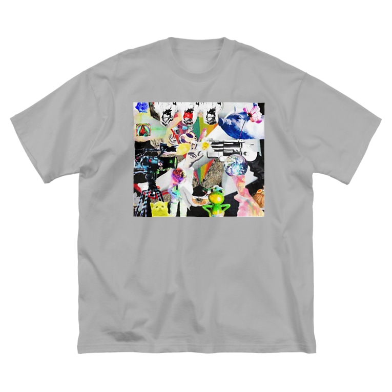 カオスとデザイア Vaporwave的な ふわふわワンダーランド Ryutalos のビッグシルエットtシャツ通販 Suzuri スズリ