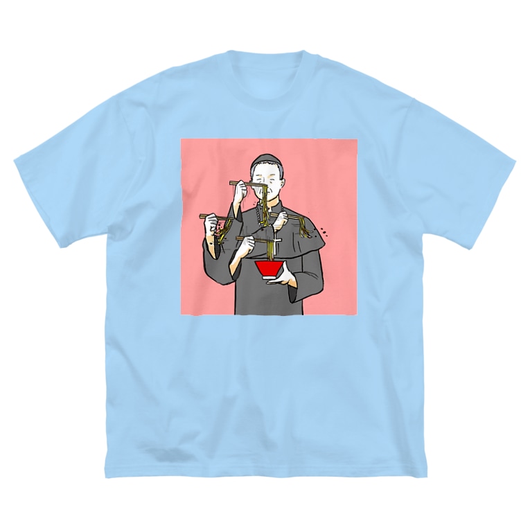 ラーメンアーメン神父 森本大百科 Morimotodaihyakka のビッグシルエットtシャツ通販 Suzuri スズリ ラーメンアーメン神父 森本大百科 Morimotodaihyakka のビッグシルエットtシャツ通販 Suzuri スズリ