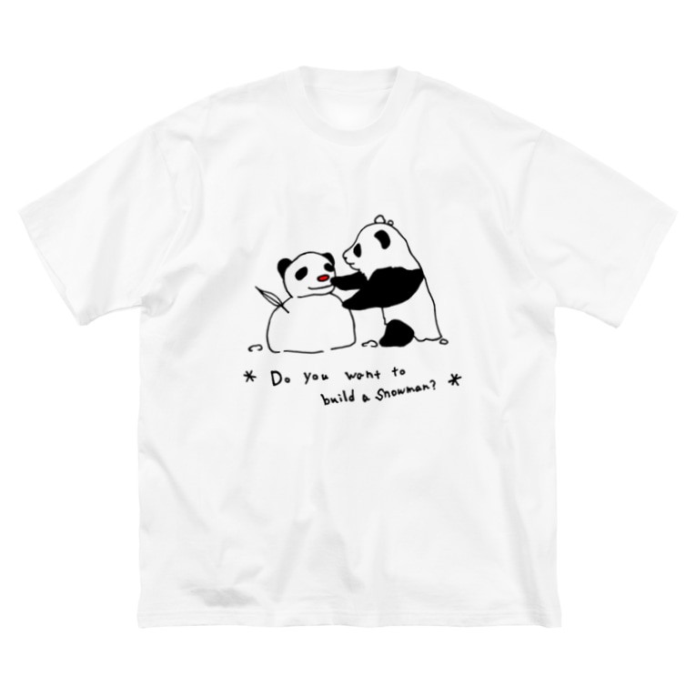 雪だるま作ろう イトスク Ito Suzushi のビッグシルエットtシャツ通販 Suzuri スズリ 雪だるま作ろう イトスク Ito Suzushi のビッグシルエットtシャツ通販 Suzuri スズリ
