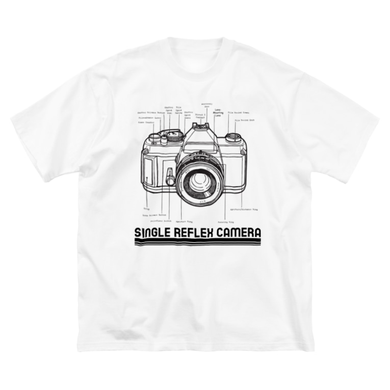 一眼レフカメラ Gemgemshopのビッグシルエットtシャツ通販 Suzuri スズリ 一眼レフカメラ Gemgemshopのビッグシルエットtシャツ通販 Suzuri スズリ