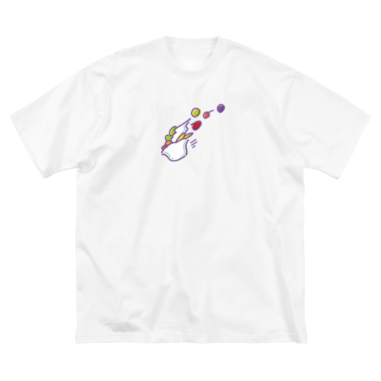 スピードあんみつ Big Silhouette T Shirts By かとみ Kato Mi Suzuri スピードあんみつ Big Silhouette T Shirts By かとみ Kato Mi Suzuri
