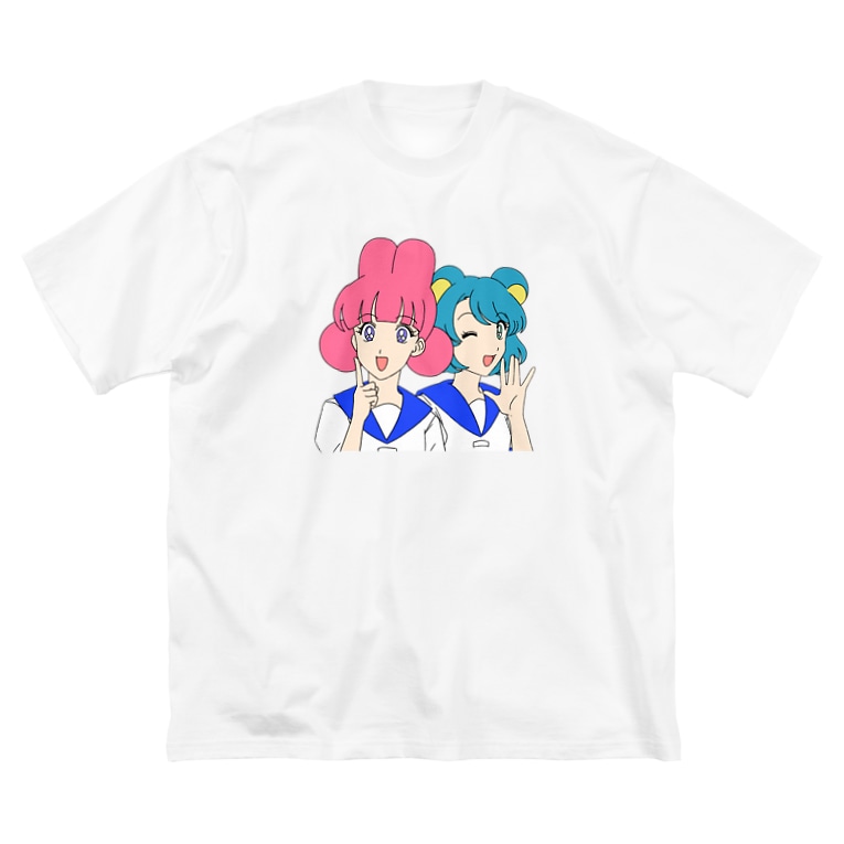 架空のアニメ Nsn Nsnnn7 のビッグシルエットtシャツ通販 Suzuri スズリ