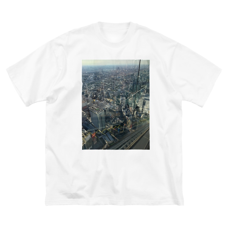 渋谷スカイからの景色 たかなしそうた Aiueo のビッグシルエットtシャツ通販 Suzuri スズリ