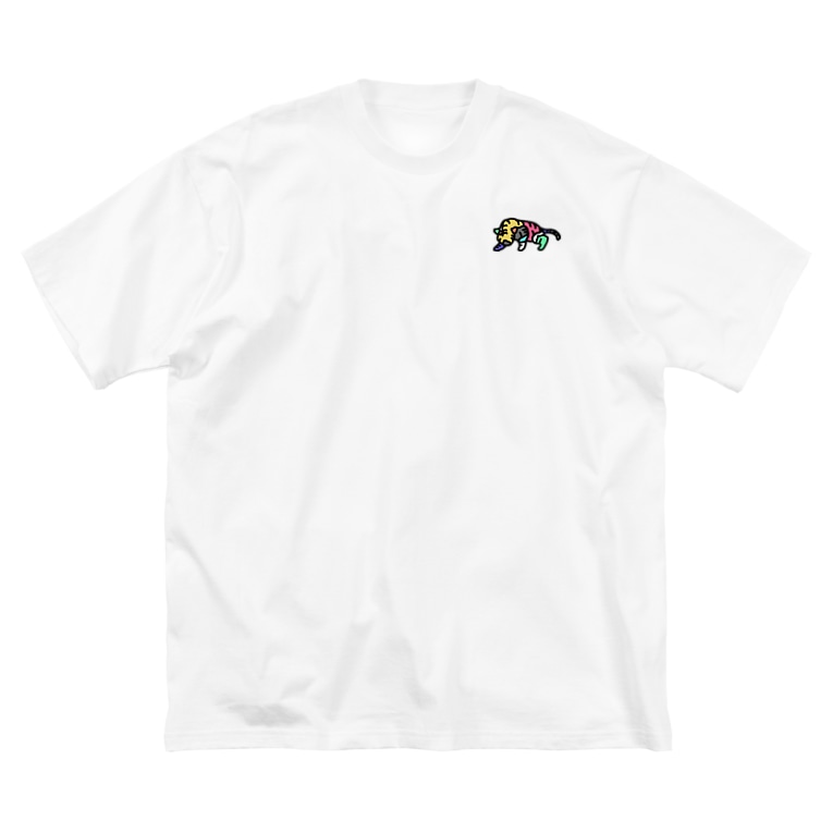 ワンポイントのとらさん Meiro Meiro Iroiro のビッグシルエットtシャツ通販 Suzuri スズリ ワンポイントのとらさん Meiro Meiro Iroiro のビッグシルエットtシャツ通販 Suzuri スズリ
