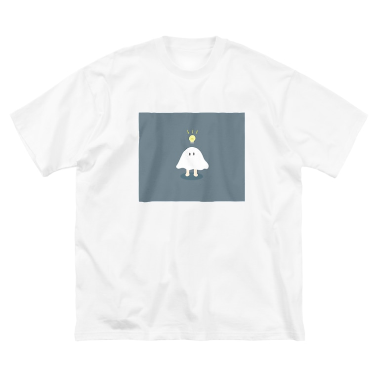 かわいいおばけ ひらめいた Kob Kob Design のビッグシルエットtシャツ通販 Suzuri スズリ