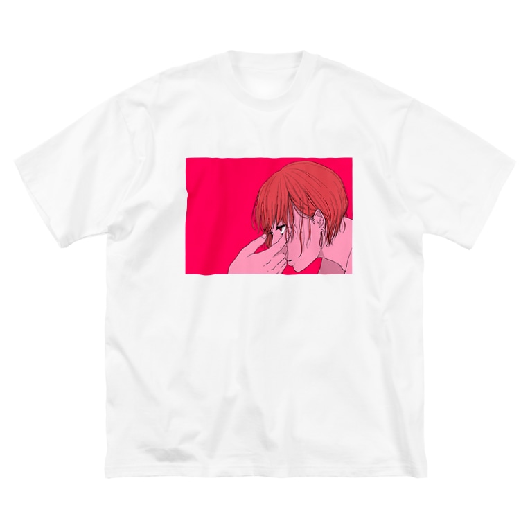 女の子の絵a Yuitwwのビッグシルエットtシャツ通販 Suzuri スズリ