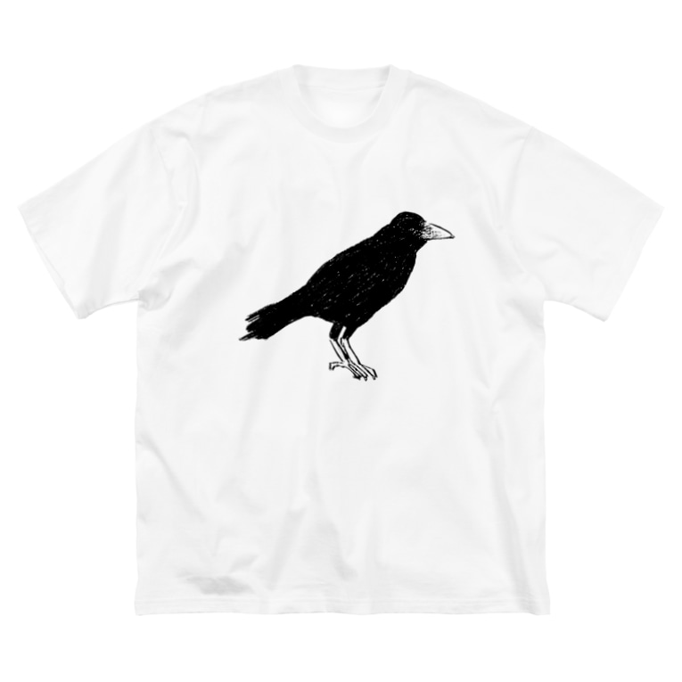 カラス 佐久間薫 Sakumakaoru のビッグシルエットtシャツ通販 Suzuri スズリ カラス 佐久間薫 Sakumakaoru のビッグシルエットtシャツ通販 Suzuri スズリ