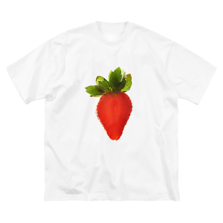 果物の断面図シリーズの写真 いちご Shotamiyakeのビッグシルエットtシャツ通販 Suzuri スズリ 果物の断面図シリーズの写真 いちご Shotamiyakeのビッグシルエットtシャツ通販 Suzuri スズリ