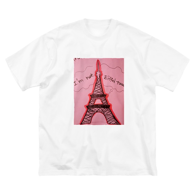 エッフェル塔もどき Hina0055のビッグシルエットtシャツ通販 Suzuri スズリ