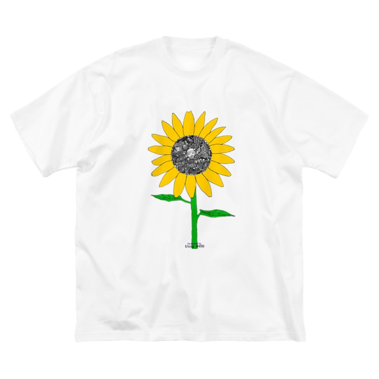細密画 ひまわり Ussy 0410のビッグシルエットtシャツ通販 Suzuri スズリ 細密画 ひまわり Ussy 0410のビッグシルエットtシャツ通販 Suzuri スズリ