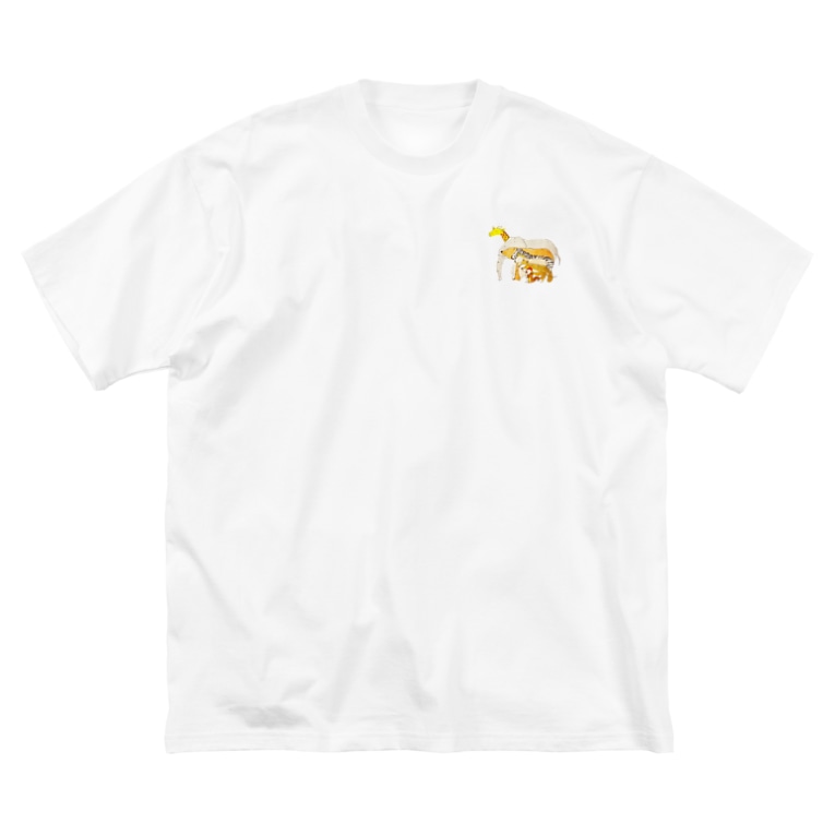 シュールな動物たち Peace Shop Peace0512 のビッグシルエットtシャツ通販 Suzuri スズリ シュールな動物たち Peace Shop Peace0512 のビッグシルエットtシャツ通販 Suzuri スズリ