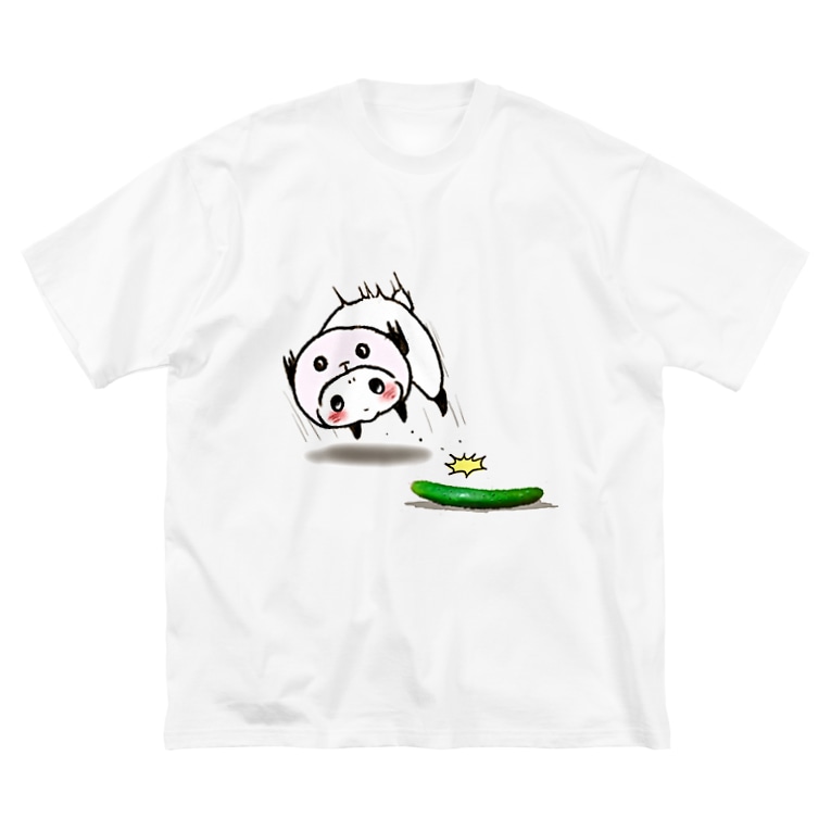 パンダinぱんだ きゅうり スパイシー千鶴 Spicychizuru のビッグシルエットtシャツ通販 Suzuri スズリ パンダinぱんだ きゅうり スパイシー千鶴 Spicychizuru のビッグシルエットtシャツ通販 Suzuri スズリ
