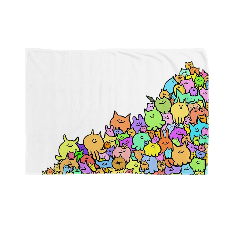 なかよしくらげねこ ハルノキ工房 Harunokikobo のブランケット通販 Suzuri スズリ なかよしくらげねこ ハルノキ工房 Harunokikobo のブランケット通販 Suzuri スズリ