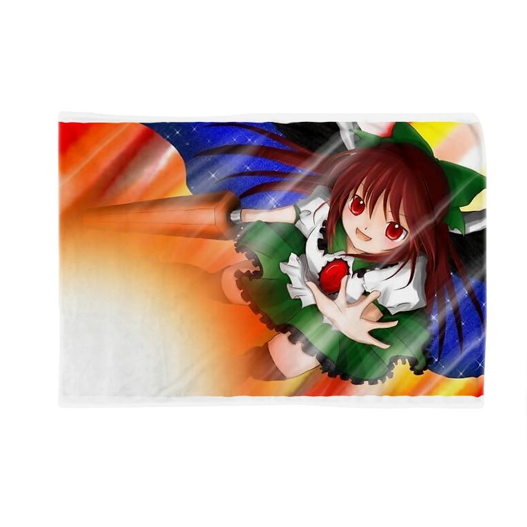 東方 霊烏路空 ライア Laia Yubashiri のブランケット通販 Suzuri スズリ