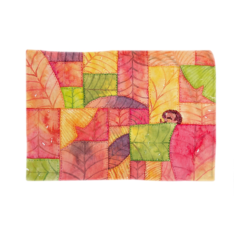 落ち葉のパッチワーク 秋ひろみ Aki Illust のブランケット通販 Suzuri スズリ 落ち葉のパッチワーク 秋ひろみ Aki Illust のブランケット通販 Suzuri スズリ