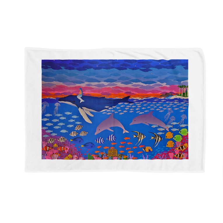 夜の海物語 Junie貼り絵グッズ Junie14 のブランケット通販 Suzuri スズリ 夜の海物語 Junie貼り絵グッズ Junie14 のブランケット通販 Suzuri スズリ