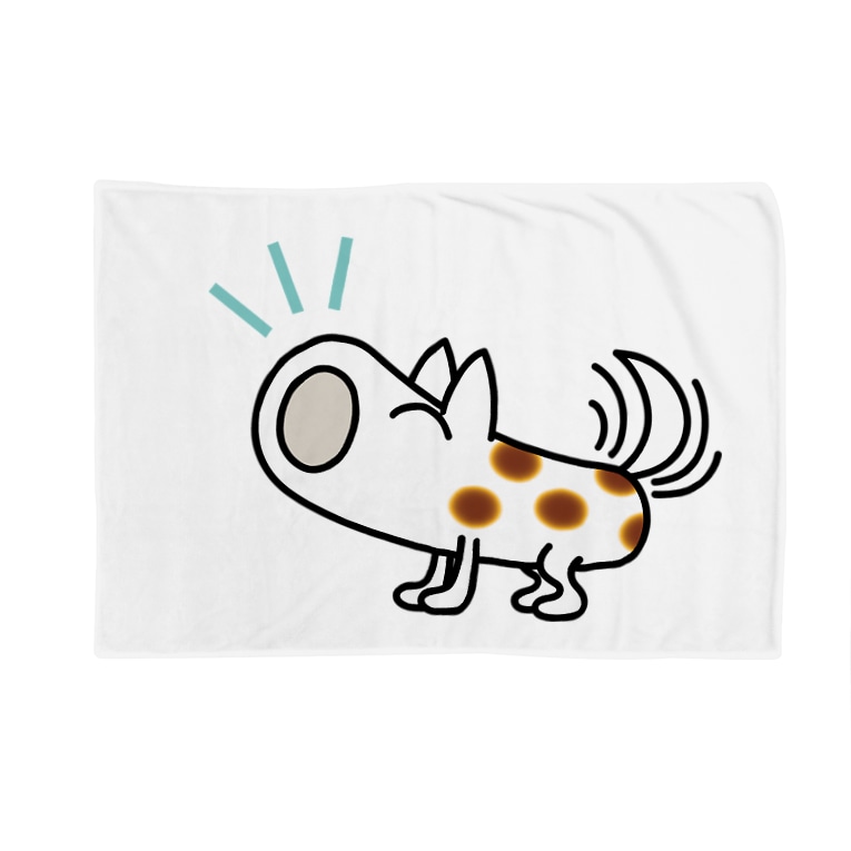 ちくわ犬 Blankets By Kimchin Suzuri ちくわ犬 Blankets By Kimchin Suzuri