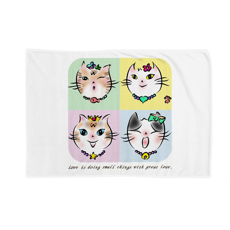 保護猫 名言1小さな愛 Blankets By りんころrinのソーing部 Rincororin Suzuri 保護猫 名言1小さな愛 Blankets By りんころrinのソーing部 Rincororin Suzuri