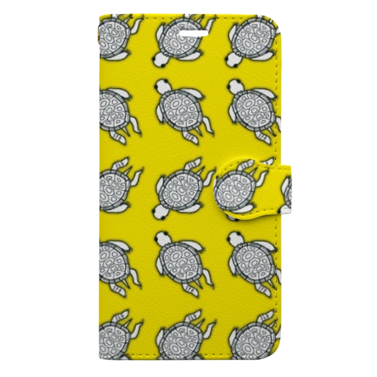 白黒かめちゃん フルグラフィック黄色 316 Mihiro Karikari Mihiro の手帳型スマホケース通販 Suzuri スズリ 白黒かめちゃん フルグラフィック黄色 316 Mihiro Karikari Mihiro の手帳型スマホケース通販 Suzuri スズリ