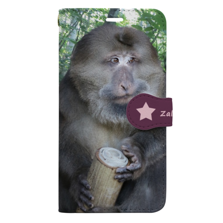 チベットモンキーのザルバ様 日本モンキーセンター Jmc Japanmonkeycentre の手帳型スマホケース通販 Suzuri スズリ チベットモンキーのザルバ様 日本モンキーセンター Jmc Japanmonkeycentre の手帳型スマホケース通販 Suzuri スズリ