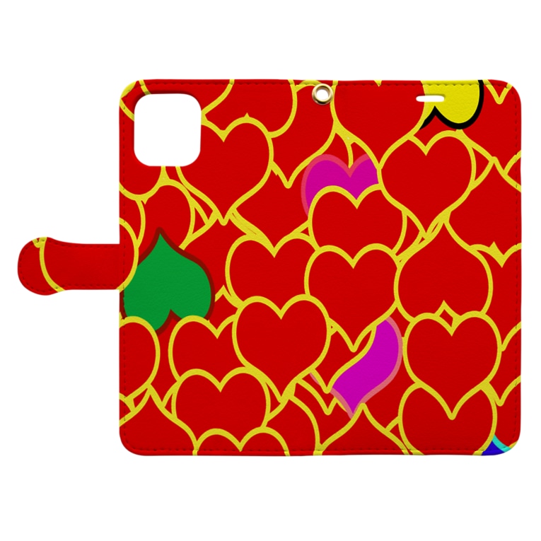 ハートフル Book Style Smartphone Case By アテナ Athena Athena Suzuri ハートフル Book Style Smartphone Case By アテナ Athena Athena Suzuri